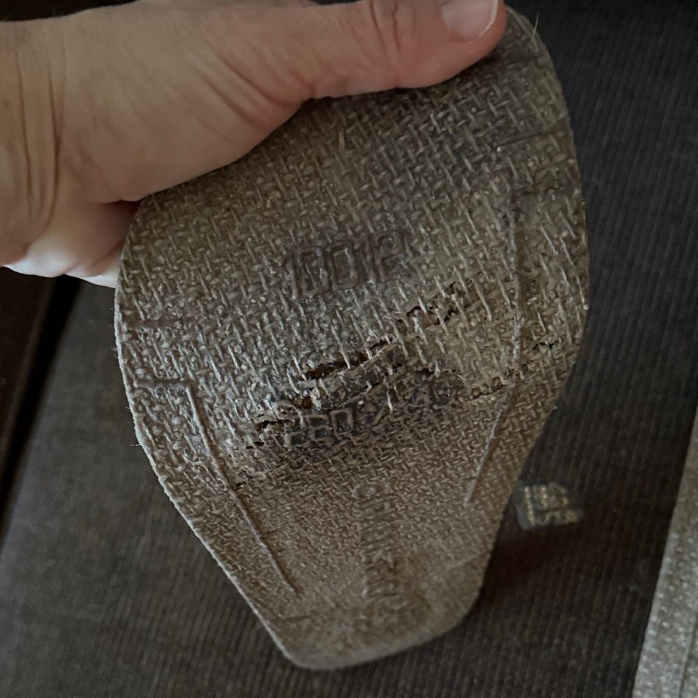 Birkenstock Andermatt Slippers in Gray Sz 43 - Picture 12 of 13